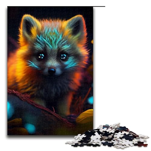 Puzzleteile Haustier-Chihuahua anspruchsvolle Puzzles Denksportaufgabe interaktives Familienspiel geeignet für Altersgruppen ab 1000 Stück (75 x 50 cm) von DEEPPAPEU