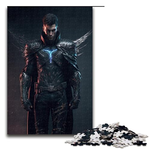 Puzzleteile für Erwachsene Cyborg schwierige Puzzles für Erwachsene Lernspielzeug für Teenager Heimbüro-Dekor 1000 Teile (75 x 50 cm) von DEEPPAPEU