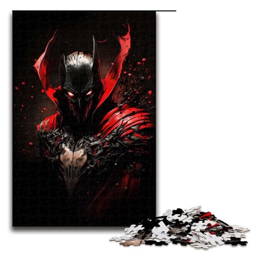 Puzzleteile für Erwachsene Dark Warriors schwierige Puzzles für Erwachsene Lernspielzeug für Teenager Heimbüro-Dekor 1000 Teile (75 x 50 cm) von DEEPPAPEU