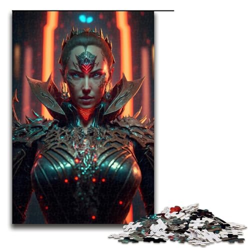 Puzzleteile für Erwachsene Teufel schwierige Puzzles für Erwachsene Lernspielzeug für Teenager Heimbüro-Dekor 1000 Teile (75 x 50 cm) von DEEPPAPEU