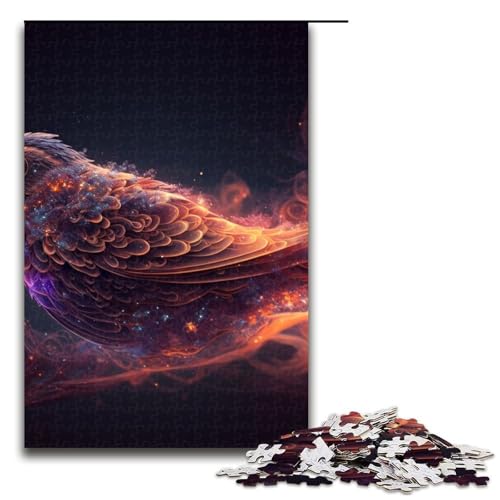 Spatzen-Puzzle für Erwachsene Puzzleteile für Erwachsene für Teenager Spieleabend mit der Familie anspruchsvolle Geschenkidee 1000 Teile (75 x 50 cm) von DEEPPAPEU