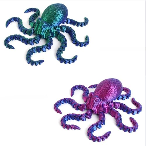 DEETREK 2PAC 3D -Gedruckter Oktopus realistische Sammlung für Posen perfekt für die Heim- und Bürodekoration 17 cm Laser DEETREK 2PAC 3D -Gedruckter Oktopus realistische Sammlung für Posen perfekt für die Heim- und Bürodekoration 17 cm Laser von DEETREK