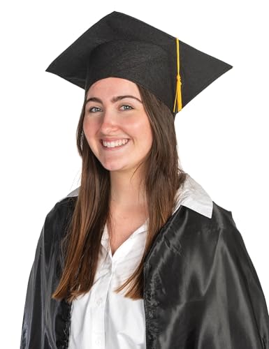 DEGUISE TOI Absolventenhut für Erwachsene - Schwarz DEGUISE TOI Absolventenhut für Erwachsene - Schwarz von DEGUISE TOI