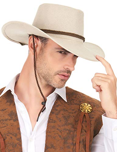DEGUISE TOI Beiger Cowboy-Hut aus Wildlederimitat - Braun DEGUISE TOI Beiger Cowboy-Hut aus Wildlederimitat - Braun von DEGUISE TOI