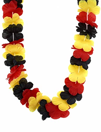 DEGUISE TOI Deutschland Hawaiikette schwarz rot Gold - Rot DEGUISE TOI Deutschland Hawaiikette schwarz rot Gold - Rot von DEGUISE TOI