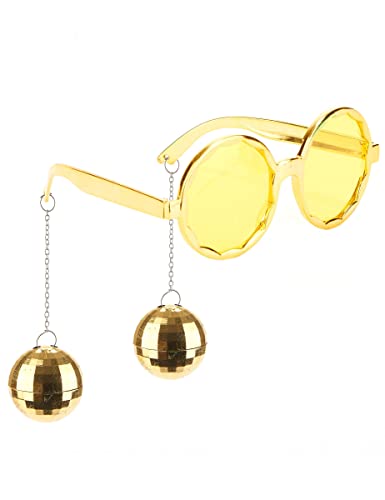 DEGUISE TOI Goldene Disko Brille - Gold von DEGUISE TOI