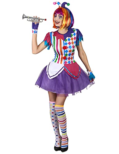 DEGUISE TOI Harlekin Kostüm bunt für Damen - Bunt DEGUISE TOI Harlekin Kostüm bunt für Damen - Bunt von DEGUISE TOI