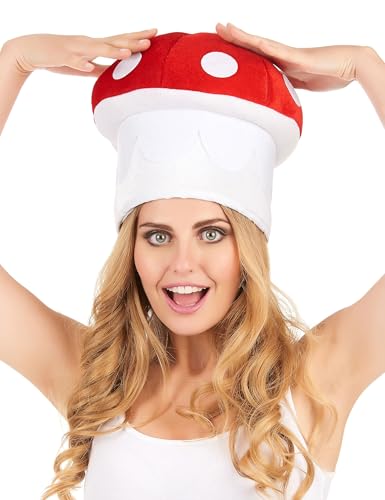 DEGUISE TOI Hut Glückspilz für Erwachsene - Rot DEGUISE TOI Hut Glückspilz für Erwachsene - Rot von DEGUISE TOI