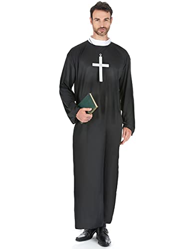 DEGUISE TOI Jadeo - Déguisement prêtre homme M/L - Multicolore DEGUISE TOI Jadeo - Déguisement prêtre homme M/L - Multicolore von DEGUISE TOI