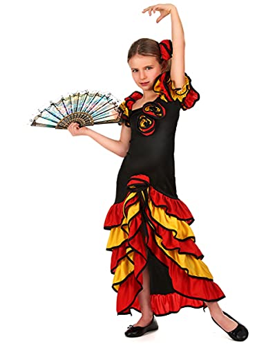 DEGUISE TOI Kostüm Spanische Tänzerin für Mädchen DEGUISE TOI Kostüm Spanische Tänzerin für Mädchen von DEGUISE TOI