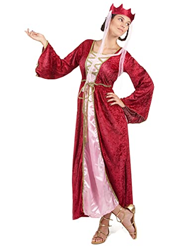 DEGUISE TOI Mittelalter - Königin - Kostüm für Damen - Rot DEGUISE TOI Mittelalter - Königin - Kostüm für Damen - Rot von DEGUISE TOI