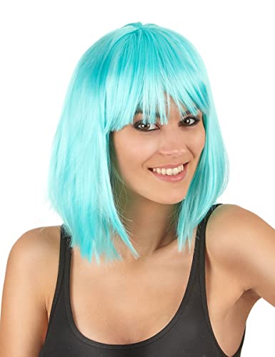 DEGUISE TOI Mittellange Perücke in himmelblau für Frauen - Neon DEGUISE TOI Mittellange Perücke in himmelblau für Frauen - Neon von DEGUISE TOI