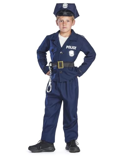 DEGUISE TOI Polizistenkostüm Deluxe für Jungen - Blau von DEGUISE TOI