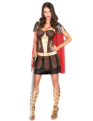 DEGUISE TOI Römische Gladiatorin Kostüm für Damen - Braun von DEGUISE TOI