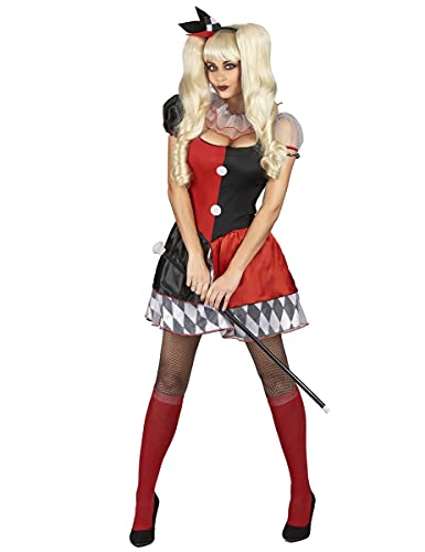 DEGUISE TOI Rot-schwarzes Harlekinkostüm für Damen - Schwarz DEGUISE TOI Rot-schwarzes Harlekinkostüm für Damen - Schwarz von DEGUISE TOI