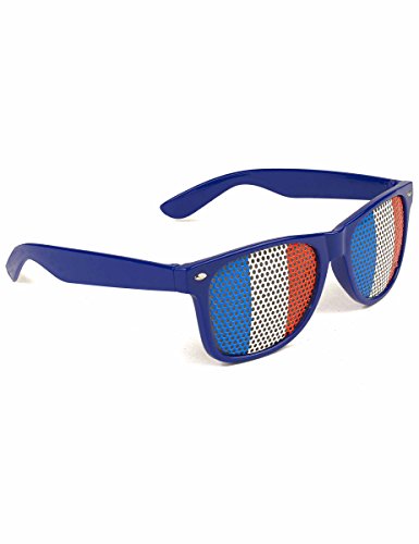 DEGUISE TOI VEGAOO - Französische Fan-Brille - Brille - Einheitsgröße - Blau - Accessoires - - DEGUISE TOI VEGAOO - Französische Fan-Brille - Brille - Einheitsgröße - Blau - Accessoires - - von DEGUISE TOI