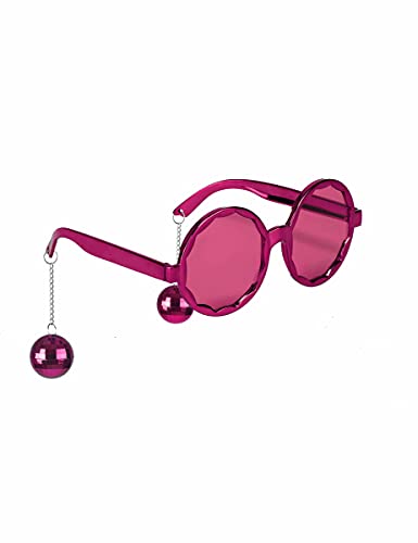 DEGUISE TOI Witzige Disco Brille rosa für Erwachsene - Rosa, Pink DEGUISE TOI Witzige Disco Brille rosa für Erwachsene - Rosa, Pink von DEGUISE TOI