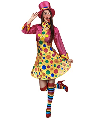 Vegaoo 36441 Déguisement Clown amusant Femme Mützen, Masken und Partyzubehör, bunt Vegaoo 36441 Déguisement Clown amusant Femme Mützen, Masken und Partyzubehör, bunt von DEGUISE TOI