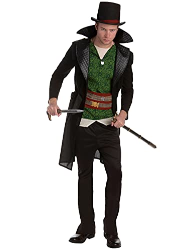 Vegaoo Jacob Assassin's Creed Videospiel Lizenzkostüm schwarz-grün von DEGUISE TOI