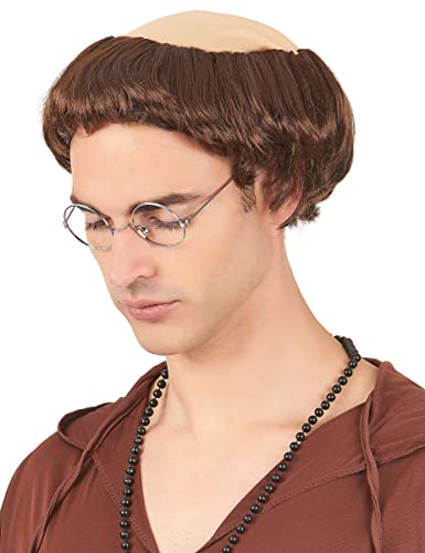 DEGUISE TOI Vegaoo Mönch-Perücke Halbglatze braun-hautfarben DEGUISE TOI Vegaoo Mönch-Perücke Halbglatze braun-hautfarben von DEGUISE TOI