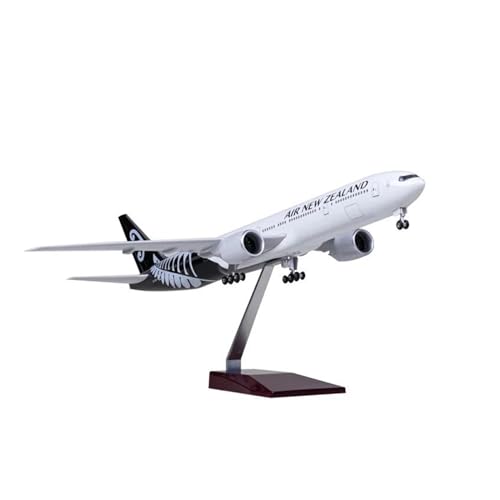 Aerobatic Flugzeug Boeing 777-Druckgussmodell Im Maßstab 1:157, 47 cm, Kunstharz, Flugzeug-Sammlung, Spielzeug Der Air New Zealand Airlines (Farbe : No Light) von DEHIWI