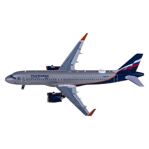 DEHIWI Aerobatic Flugzeug 1:400 Flugzeug Im Metallmaßstab NG15001 Aeroflot A320neo VP-BRG Druckgussmodell, Spielzeug Für Jungen von DEHIWI