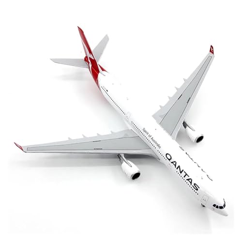 DEHIWI Aerobatic Flugzeug Für Qantas A330-300 Flugzeugmodell Im Maßstab 1:400 Fertiges Simulationsflugzeugmodell Aus Druckguss von DEHIWI