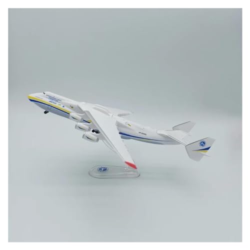 DEHIWI Aerobatic Flugzeug Kunststoff-Flugzeugmodell Antonov An-225 „Mriya“ Im Maßstab 1:400, Statische Anzeige, Mini-Spielzeug Für Erwachsene von DEHIWI