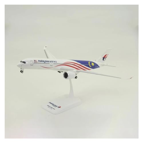 DEHIWI Aerobatic Flugzeug Malaysia Airlines Airbus A350-900 Flugzeugmodell Im Maßstab 1:200 Mit Fahrwerk ABS Static von DEHIWI