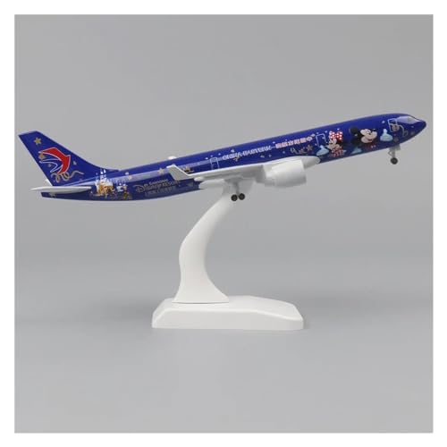 DEHIWI Aerobatic Flugzeug Metallflugzeugmodell, 20 cm, 1:400, Typ A330, Metallnachbildung, Legierungsmaterial, Dekorationen (Farbe : C) von DEHIWI