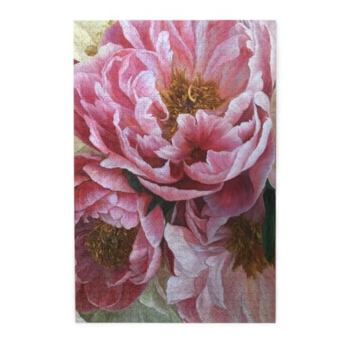 Pfingstrose Blumen Blüten Druck 1000 Teile Puzzle Premium Holzpuzzle Geschenke Für Erwachsene Familie Hochzeit Abschluss Geschenk Vertikale Version Pfingstrose Blumen Blüten Druck 1000 Teile Puzzle Premium Holzpuzzle Geschenke Für Erwachsene Familie Hochzeit Abschluss Geschenk Vertikale Version von DEHIWI