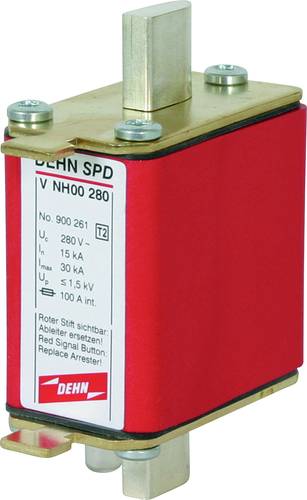 DEHN 900261 Überspannungsableiter Typ 2 / 1-polig 280V AC für NH00-Sicherungssysteme Überspannung von DEHN