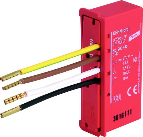 DEHN 900435 Überspannungsableiter Typ 2 DEHNcord 2-polig für Elektroinstallationssysteme Überspan von DEHN