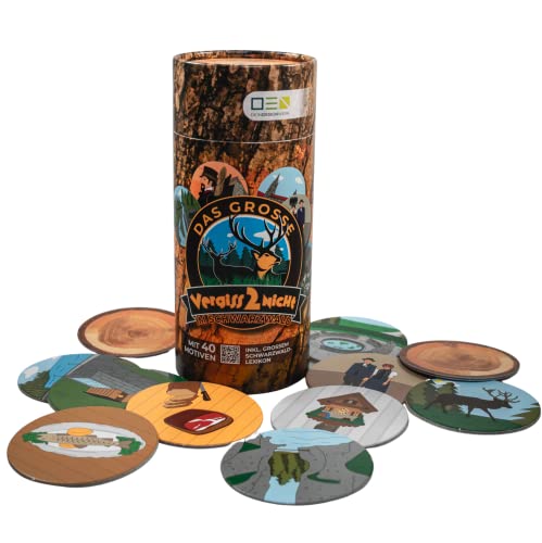 Kreatives Geschenk Memo Denkspiel | Gedächtnisspiel | Merkspiel: Vergiss2Nicht im Schwarzwald | inklusive Schwarzwaldlexikon von DEINDESIGNWERK Kreatives Geschenk Memo Denkspiel | Gedächtnisspiel | Merkspiel: Vergiss2Nicht im Schwarzwald | inklusive Schwarzwaldlexikon von DEINDESIGNWERK von DEINDESIGNWERK