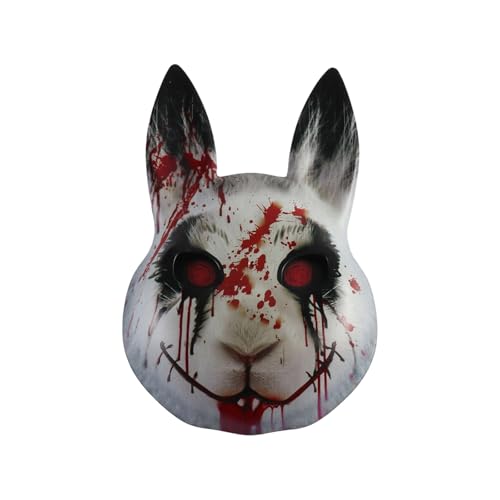 Atmungsaktives Anime Horror Verstellbares Riemen & Belüftetes Design Für Halloween Cosplay Konventionen & Partys Halloween Horror Maske von DEKKRYNFV
