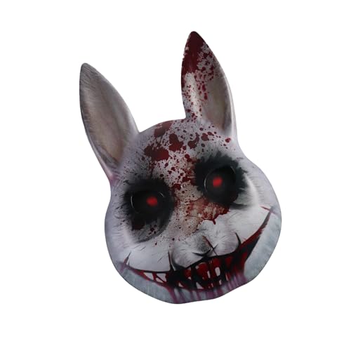 Atmungsaktives Anime Horror Verstellbares Riemen & Belüftetes Design Für Halloween Cosplay Konventionen & Partys Halloween Horror Maske von DEKKRYNFV