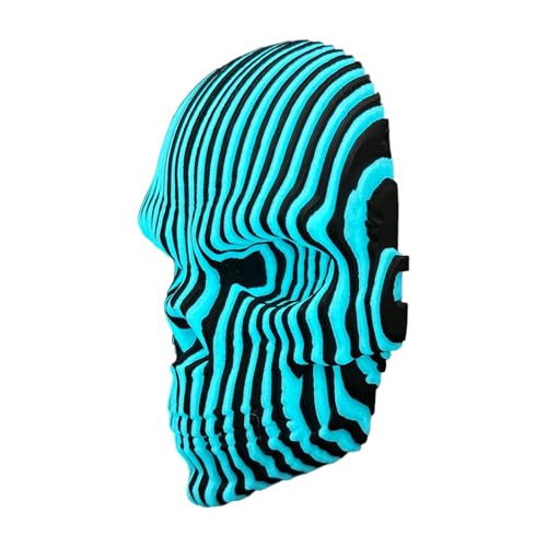 Bendable Gedrucktes Glühenschädel Ornament Zwei Farbkontrast Design Perfekt Für Halloween Party Dekoration Kreative Desktop Dekore Für Kunstbegeisterte von DEKKRYNFV