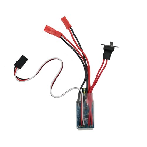 DEKKRYNFV 20a/30 EIN Gebürsteter Elektronischer Geschwindigkeitsregler Für Fernbedienung Car Enhancing Responsives Modification Accessoire Fernbedienung Car ESC Upgrade Teile von DEKKRYNFV