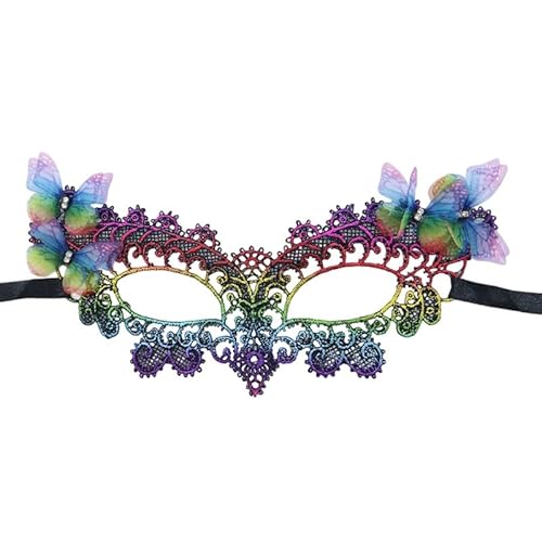 DEKKRYNFV Frauen Maskeraden Maske Mit Strasssteinen Prom Venezianer Party Halb Gesichtsspitze Eyemask Mardi Gras Maskeraden Halbes Gesicht Für Ballproms Und Halloween DEKKRYNFV Frauen Maskeraden Maske Mit Strasssteinen Prom Venezianer Party Halb Gesichtsspitze Eyemask Mardi Gras Maskeraden Halbes Gesicht Für Ballproms Und Halloween von DEKKRYNFV