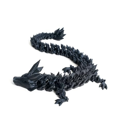 DEKKRYNFV Gedruckte Drachenfigur Beliebte Gemeinsame Drachenmodellfigur Für Kinderzimmer Dekoration Office Desk Display Spielzeug Figurine von DEKKRYNFV
