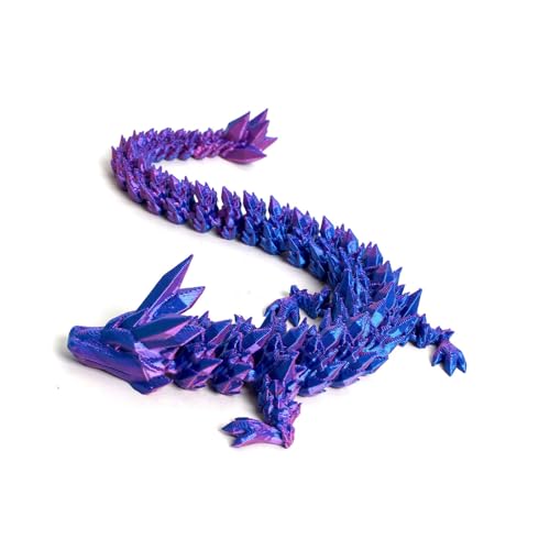 DEKKRYNFV Gedruckte Drachenfigur Beliebte Gemeinsame Drachenmodellfigur Für Kinderzimmer Dekoration Office Desk Display Spielzeug Figurine von DEKKRYNFV