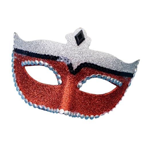 DEKKRYNFV Halloween Partymaske Mit Pulvereffekt Bequeme Verschleißkheorie Rollenspiel Für Thematische Event Pulver Release Party von DEKKRYNFV