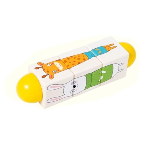 DEKKRYNFV Holz Rotierende Puzzle Block Handgreife Spielzeug Für Babys Frühes Lernen Bildung Feinmotorik Entwicklung Spielzeug Feinmotorik Fertigkeiten Für Säugling DEKKRYNFV Holz Rotierende Puzzle Block Handgreife Spielzeug Für Babys Frühes Lernen Bildung Feinmotorik Entwicklung Spielzeug Feinmotorik Fertigkeiten Für Säugling von DEKKRYNFV