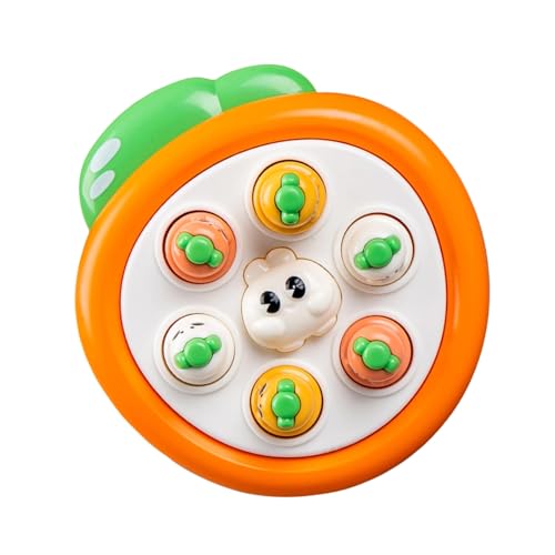 DEKKRYNFV Interaktiver Whack MOL Game Machine Mit Einem Entzückenden Karottenthema Für Familienbindungszeit Karotten Whack Maulwurfsgerät DEKKRYNFV Interaktiver Whack MOL Game Machine Mit Einem Entzückenden Karottenthema Für Familienbindungszeit Karotten Whack Maulwurfsgerät von DEKKRYNFV
