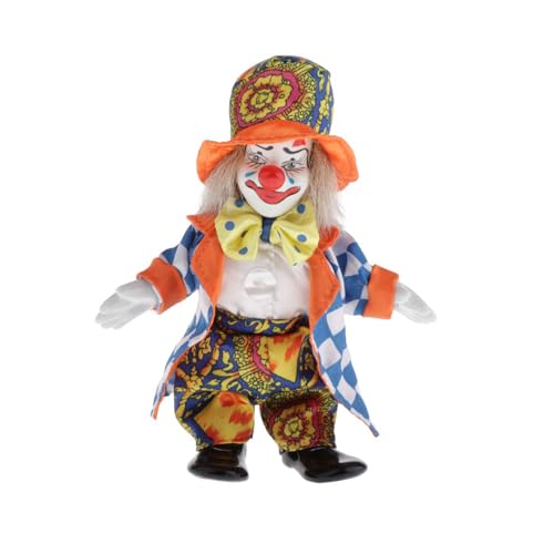 DEKKRYNFV Keramik Entertainer Figur Mit Beweglichen Armen Multicoly Festival Outfit 6.3 "Weihnachtsheimdekoration Bunte Kostüm Clown Figurine DEKKRYNFV Keramik Entertainer Figur Mit Beweglichen Armen Multicoly Festival Outfit 6.3 "Weihnachtsheimdekoration Bunte Kostüm Clown Figurine von DEKKRYNFV