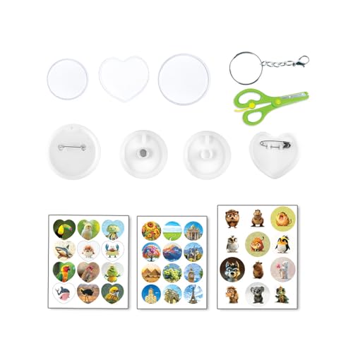 DEKKRYNFV Kids Customized Badge Pin Maker Tool 3in1 Handwerk Brosche Pin Maschine Bildungshandwerksaktivität Kleinkind Geburtstagsgeschenkabzeichen Herstellung Maschine DEKKRYNFV Kids Customized Badge Pin Maker Tool 3in1 Handwerk Brosche Pin Maschine Bildungshandwerksaktivität Kleinkind Geburtstagsgeschenkabzeichen Herstellung Maschine von DEKKRYNFV