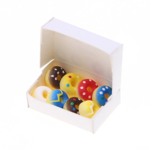 DEKKRYNFV Realistisches Winziges Dessertharzhandwerk Für Dollhouses Szenendesign Und Miniatur Sammlerdisplay Miniaturgeschenk Für Sammler von DEKKRYNFV