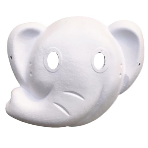 DEKKRYNFV White Craft Paper Cosplays Maske Weiße Blindfarben Lackierbares Kostüm Full Face Lackierbar Zum Dekorieren Zum Dekorieren DEKKRYNFV White Craft Paper Cosplays Maske Weiße Blindfarben Lackierbares Kostüm Full Face Lackierbar Zum Dekorieren Zum Dekorieren von DEKKRYNFV