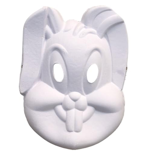 DEKKRYNFV White Craft Paper Cosplays Maske Weiße Blindfarben Lackierbares Kostüm Full Face Lackierbar Zum Dekorieren Zum Dekorieren DEKKRYNFV White Craft Paper Cosplays Maske Weiße Blindfarben Lackierbares Kostüm Full Face Lackierbar Zum Dekorieren Zum Dekorieren von DEKKRYNFV