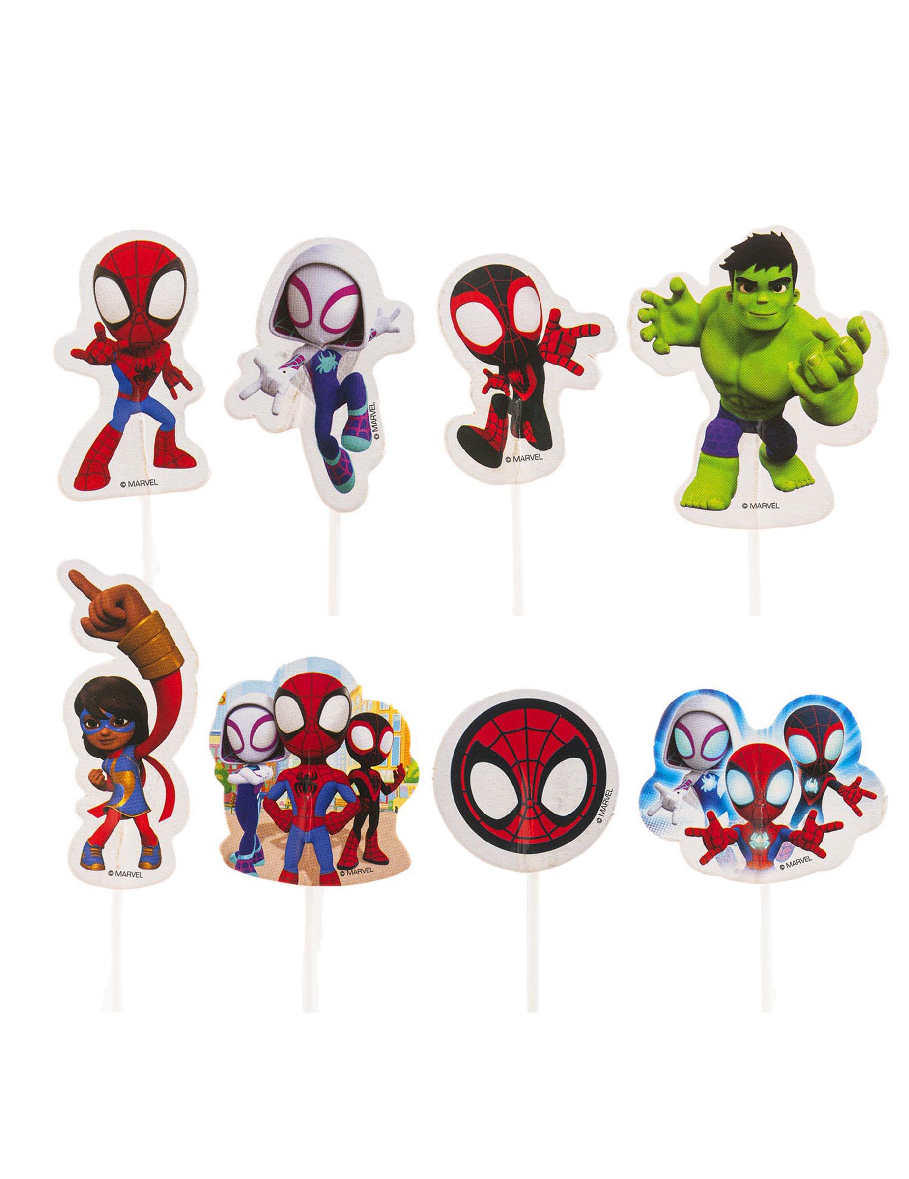16 Cake Topper Spidey und seine Freunde 16 Cake Topper Spidey und seine Freunde von DEKORA